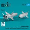 RESKIT RS72-0506 Exocet missiles (2 pcs) (3D Printed) 1/72